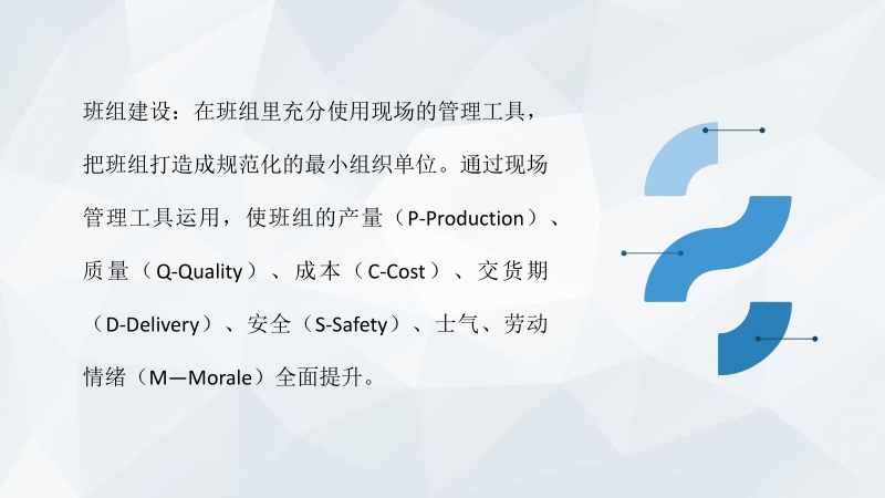 企业生产组班组管理方案质量班组建设培训内容介绍ppt模板